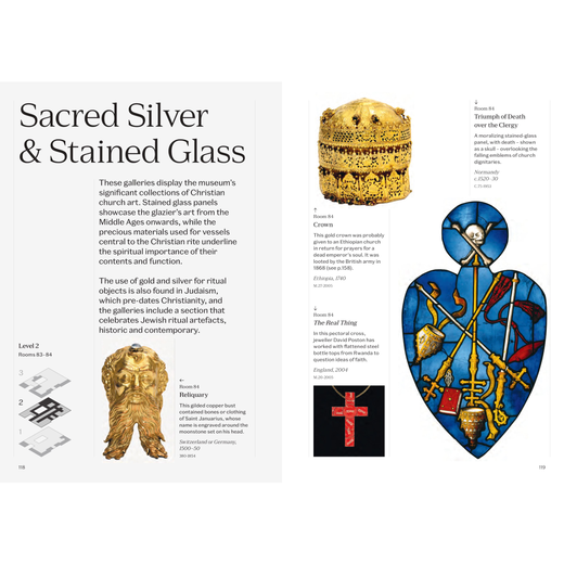 Highlights of V&A South Kensington's Sacred Silver & Stained Glass galleries